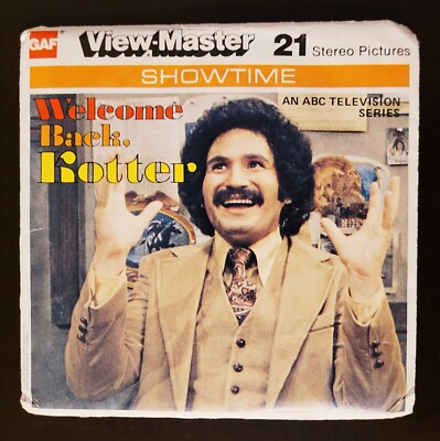  View-master 70's TV Cult Series   Welcome back, Cotter 3 reel Viewmaster Set