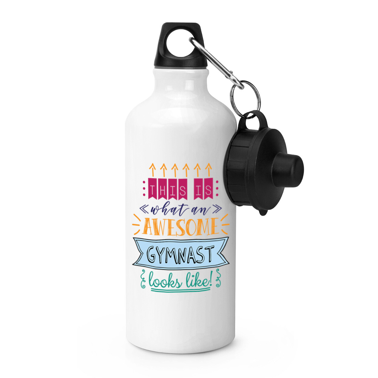 This Is What An Awesome Gymnast Looks Like Sports Water Bottle Funny Best Gym