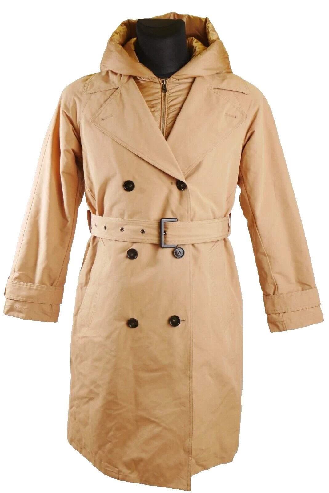 Woolrich Marrón abrigos, chaquetas y chalecos para Mujeres