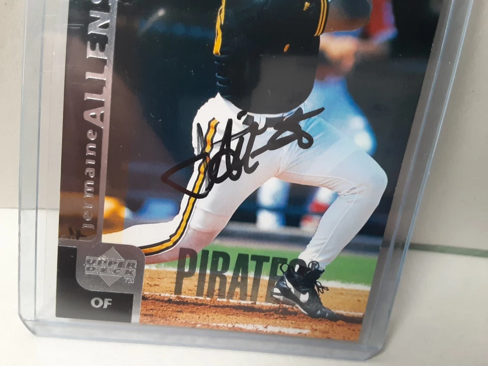JERMAINE ALLENSWORTH AUTOGRAPHED SIGNED 1998 UPPER DECK CARD - Image 4 of 4