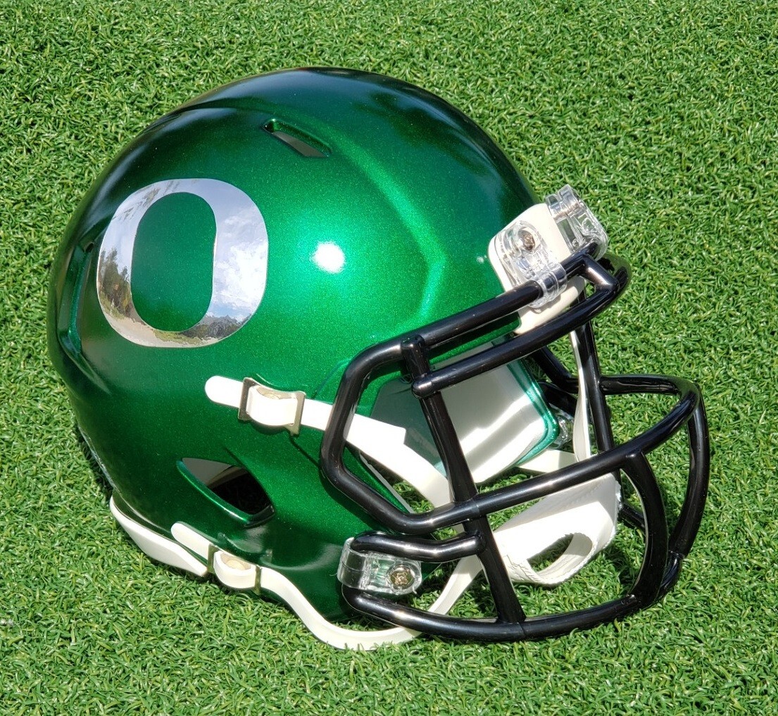 OREGON DUCKS 2024 BIG TEN CHAMPIONSHIP GAME FOOTBALL MINI HELMET