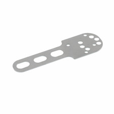 22-54002 Nitrous Outlet X-series Universal Solenoid Bracket Zinc Plated Steel