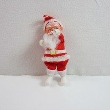 VTG Santa Figure Stand Molded Face Japan