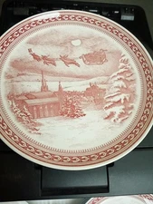 Spode For Williams Sonoma ST NICK 8.5" Salad Plate(s) MINT   
