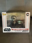 Funko Pop! Moments: Star Wars The Mandalorian with The Child #390 Free Shipping