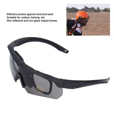 NEW Airshi Impact Goggles Non Reflective Cycling Glasses Prevent Wind Sand