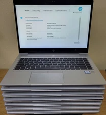 (Lot of 7)HP EliteBook 840 G5  i5-8350U 1.90GHz 8GB DDR4 14" TS No OS/SSD PARTS