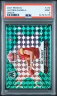 2024 Panini Mosaic #272 Jayden Daniels Mosaic Green Prizm PSA 9 Rookie Wash Com