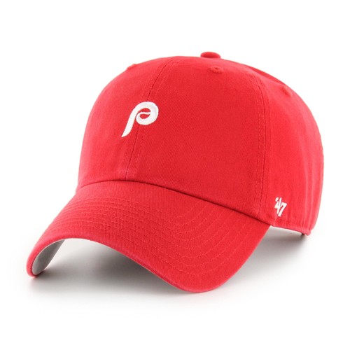 Berretto da baseball vintage invecchiato anni '90 dei Philadelphia Phillies Pennsylvania MLB con cinturino sul retro - Italia