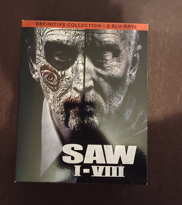 Saw I-VIII Blu-ray Box Set FSK18