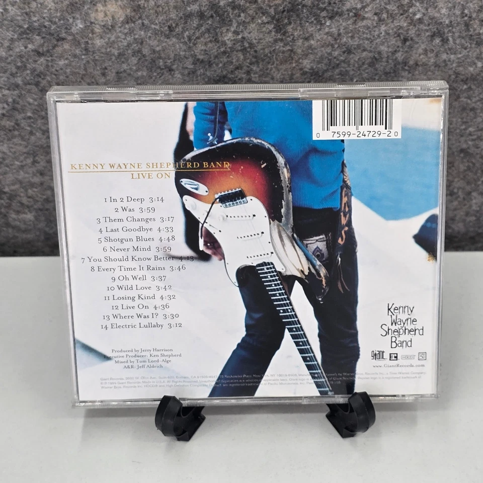 Kenny Wayne Shepherd Band Live On CD 1999 Giant Records Blues Rock - Image 2 of 4