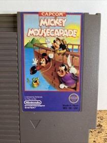 Mickey Mousecapade (Nintendo NES) Cart Only, Tested, Capcom, Mickey Mouse