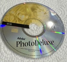 Adobe PhotoDeluxe Photo/Image/Graphics Editing for Windows CD English 1 Device