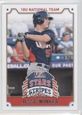 2015 Panini Stars and Stripes Jesse Winker #50 d7j