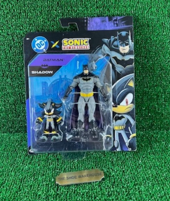 #ad DC X Sonic the Hedgehog Batman and Shadow 2 Pack Jakks Pacific Wave 1 NEW $24.90