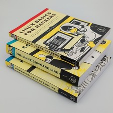 No Starch Press Linux Command Line, Basics for Hackers, PowerShell Manuals