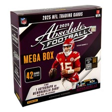 2025–26 Absolute Football Mega Box – Retail Exclusive Parallels & Inserts – N...