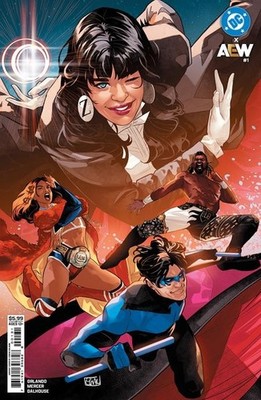 DC X AEW #1 (Of 2) CVR C Edwin Galmon Card Stock Variant DC NM