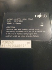 Fujitsu External Floppy Disk Drive FDD, Model FPCFDD03