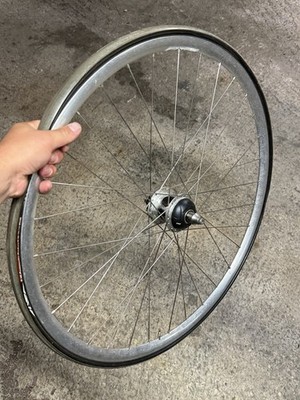 Hinterrad Powertap Track Wheel Fixed Gear Campagnolo Drahtreifen Felge 700c