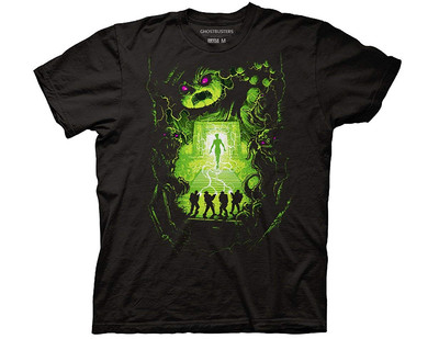Ghostbusters Maglietta Donna Ufficiale – Logo Distressed, Autentico Merchandising