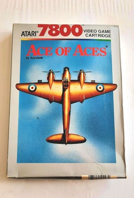 Atari 7800 Ace Of Aces circa * 1988 Boxed & Manual g/con free UK  . porto. 