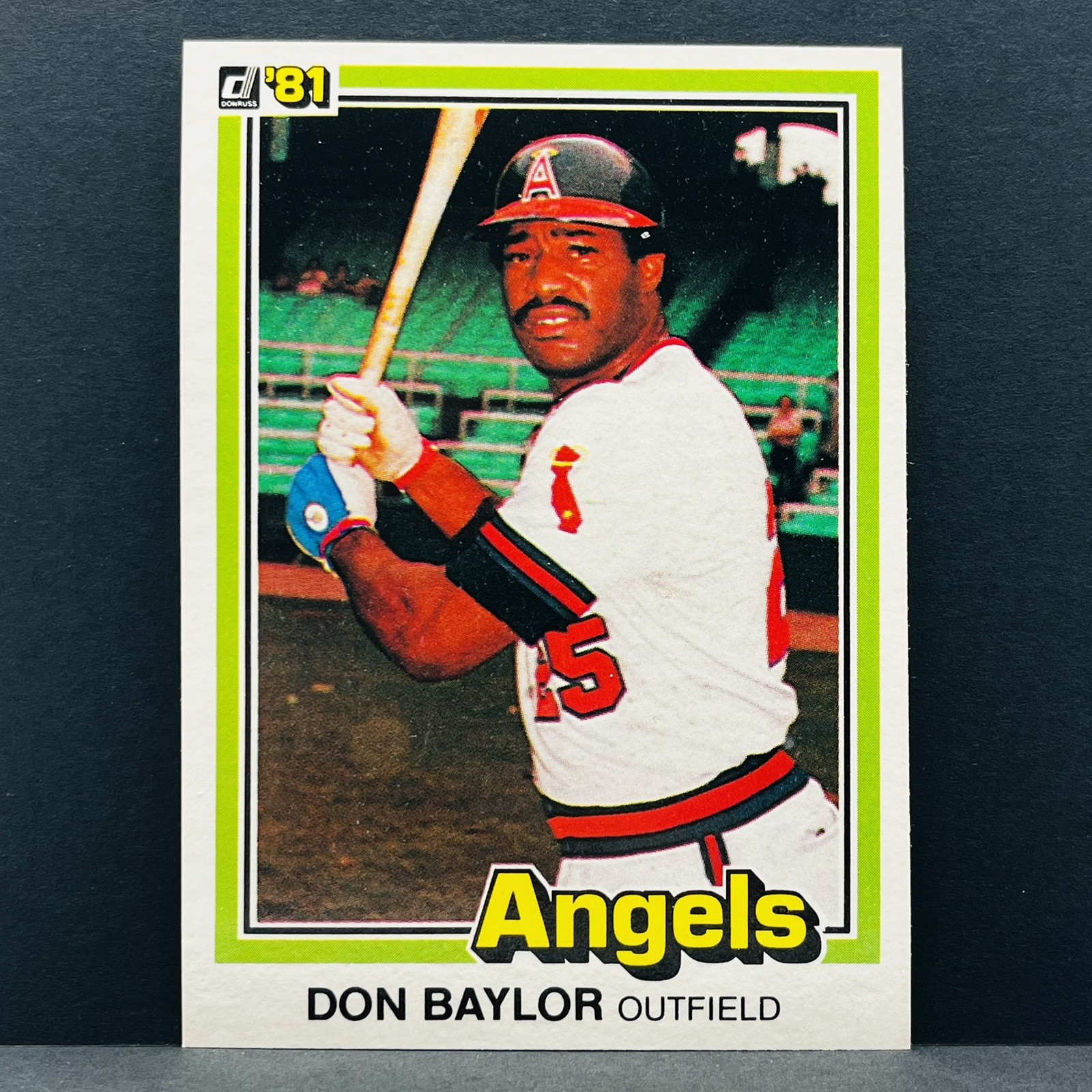 1981 Donruss #413 Don Baylor California Angels