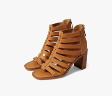 NWOB Sofft Women's Stratford Shoes size 11 leather Tan heels sandals