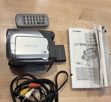Canon ZR830 35x Optical Zoom Digital Mini DV Tape Video Camcorder