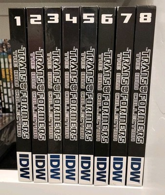 Transformers IDW Collection Phase 1 Complete Set Volume 1 2 3 4 5 6 7 8 UNREAD