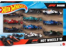 Lot of 3 2025 Hot Wheels Formula 1 F1 Racing Team 10-Pack In-Hand