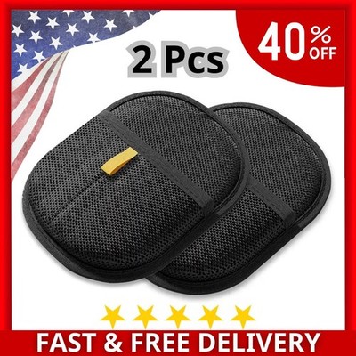 2 Pcs furhero mitt Magic Brush pet Hair,kivori Hair Removal BLACK