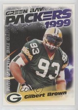 1999 Green Bay Packers Police Gilbert Brown #1 0h1