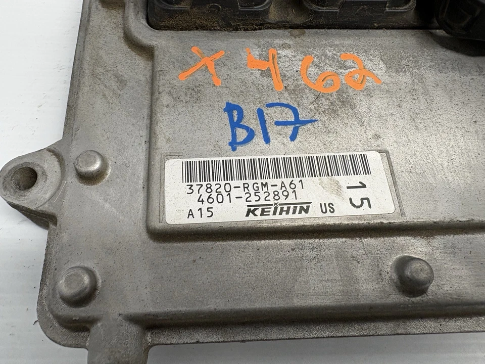 2005 HONDA ODYSSEY 37820-RGM-A61 COMPUTER BRAIN ENGINE CONTROL ECU ECM MODULE - Image 4 of 4