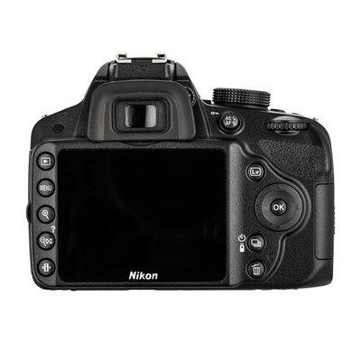 Nikon D D3200 24.2MP Digital SLR Camera - Black (Kit w/ AF-S DX ED