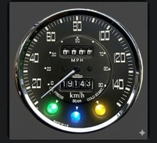 🇬🇧 Land Rover Series 2 2a 3 ✴️Smiths Speedo Warning Light Bulb Holder With LED