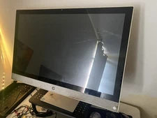 hp 23.8 touch-screen all-in-one desktop pc Not Working For Parts Only