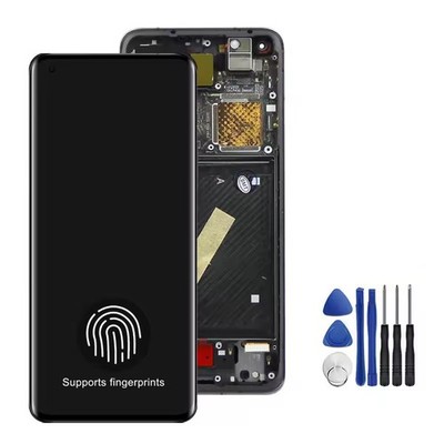 OLED LCD Display For Xiaomi Mi 11 Ultra Touch Screen w/ Black Frame Replacement