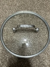 Cuisinart Replacement Glass Lid For Pot Pan 8” Inner Rim