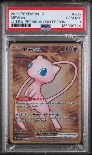 2023 POKEMON 151 ULTRA-PREMIUM COLLECTION #205 MEW EX PSA 10