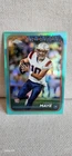 2024 Topps Chrome - Rookies Drake Maye #203 Aqua Refractor /199 (RC)