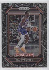 2022-23 Panini Prizm Monopoly Monopoly Black Prizm DeAndre Ayton #72 10he