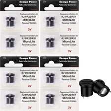 Dog Fence Batteries Long-Lasting & High Capacity Compatible with Invisible R2...