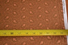By 1/2 Yd, Orange on Brown, Thimbleberries/Northern Lights - Southern Skies, B88
