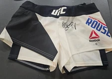 Ronda Rousey autographed signed trunks UFC JSA COA Authentic shorts