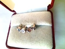 STERLING SILVER  Vintage DESIGNER "CROWN" RING