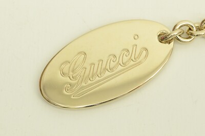 小物 GUCCI SV925 Oval Plate Key chain Charm GUCCI SV925 Oval Plate Key chain Charm - メルカリ