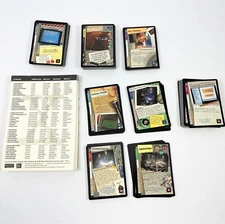 The X Files Card Game with notepad For Card Game TCG CCG USPC Game