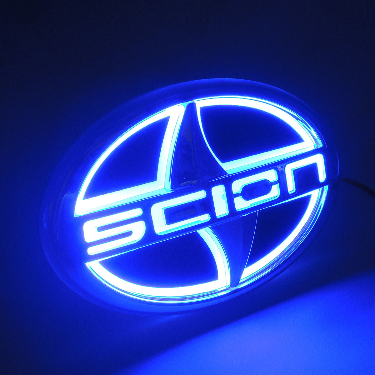 12.5X8.5CM) Sport 5D LED Car Tail Rear Logo Light Badge Lamp