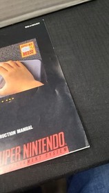 SUPER NES MOUSE SUPER NINTENDO SNES VIDEO GAME MANUAL INSTRUCTION BOOK ONLY